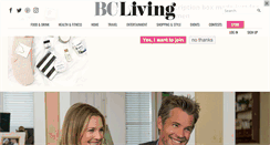 Desktop Screenshot of bcliving.ca